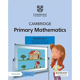 NEW Cambridge Primary Mathematics Workbook 6 with Digital Access (1 Year)